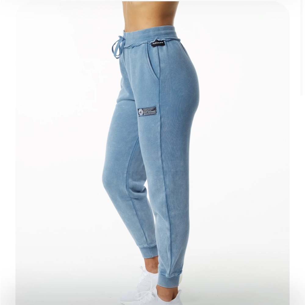 Alphalete Very Terry Joggers in Celestial Blue